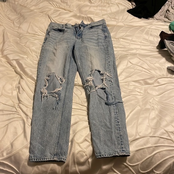 Mom jeans light washed size 4 - Picture 5 of 6